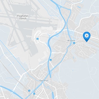 Karte zum Selfstorage Zürich Kloten